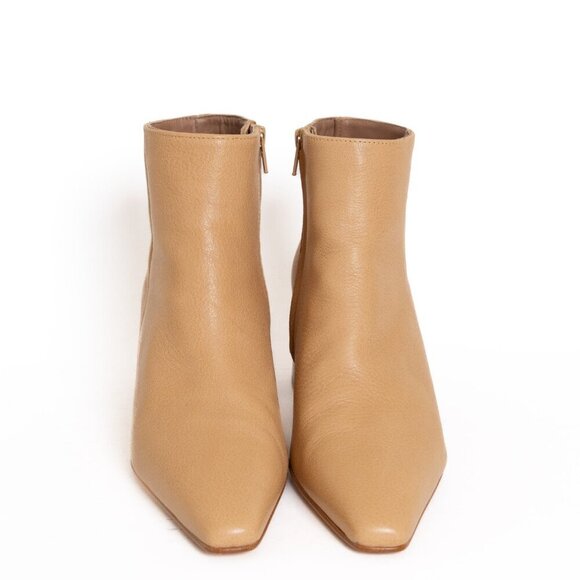 Flattered Leather Boot Cognac Cream Beige Ankle Bootie Remi EU 40 - Picture 3 of 16